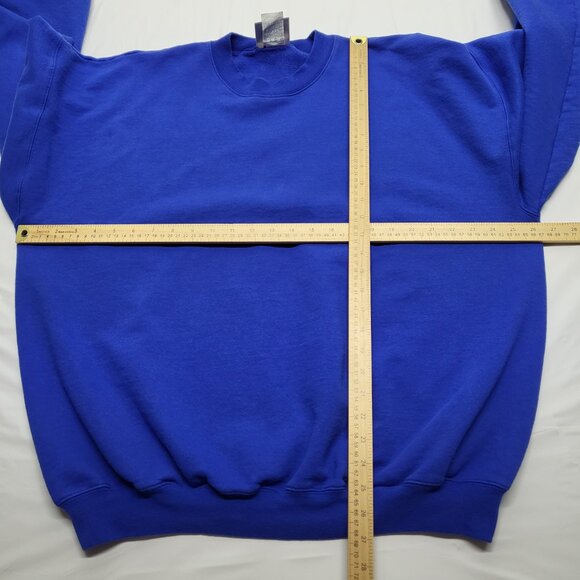Vintage Hanes Sweatshirt Ultimate Cotton Printpro Mens XL Pullover Long Sleeve - Picture 11 of 14
